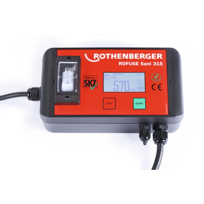 Svářečka elektrotvarovek Rothenberger ROWELD ROFUSE SANI 315 V ROCASE