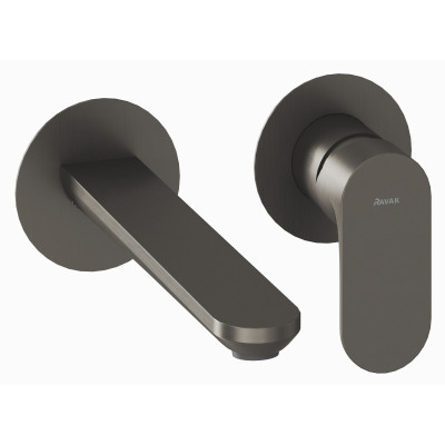 Baterie umyvadlová Ravak Eleganta EL 019.20 PODOMÍTKOVÁ GRAPHITE BRUS