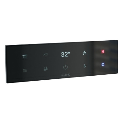 Termostat elektronický Kludi Tronic ČERNÁ