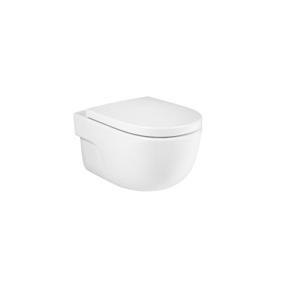 Klozet závěsný Roca Meridian RIMLESS 36X56CM BÍLÁ A34624L000