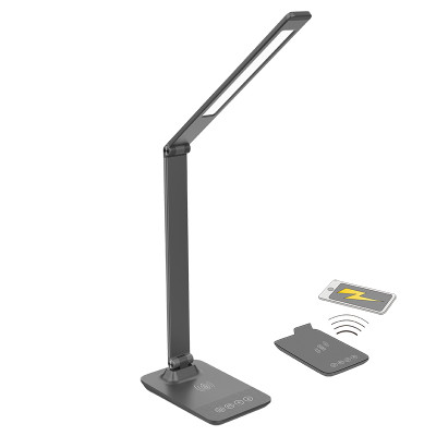 Lampička LED bezdrátová stmív. Solight 10W, ZMĚNA CHROMATIČNOSTI, ŠEDÁ