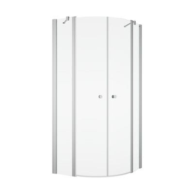 Kout křídlový Ronal Solino 1/4-kruh R550 0-100X200CM ALUCHROM/ČIRÉ