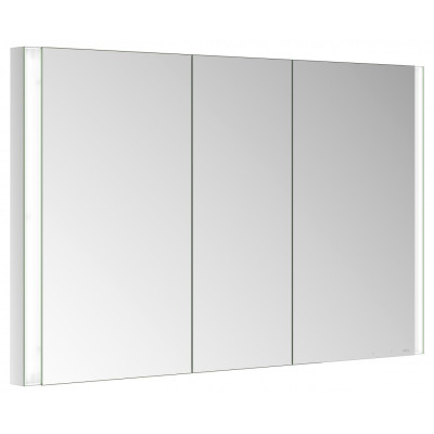 Skříňka zrcadlová s LED osvětlením Keuco SOMARIS 120X71X11.5CM BÍLÁ/DUB S