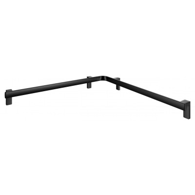 Madlo sprchové a vanové Keuco Axess 850/850MM ČERNÁ MAT