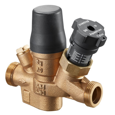 Ventil termocirkul.Oventrop Aquastrom T PLUS DN25.RP1˝.IZOLACE.TEPLOMĚR