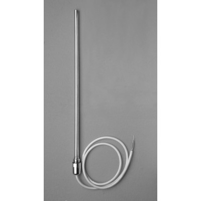 Tyč topná elektrická PMH EL 05E rovný KABEL, 400W, BÍLÁ LESK