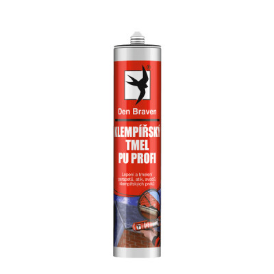 Tmel klempířský Den Braven KARTUŠE 300 ML, ŠEDÁ
