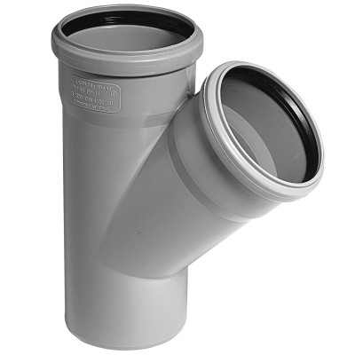 Odbočka jednoduchá Osma HTEA 45° DN110X50 (20-240)