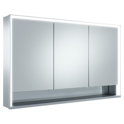 Skříňka zrcadlová s LED osvětlením Keuco ROYAL LUMOS 120X73,5X16,5CM ELOX