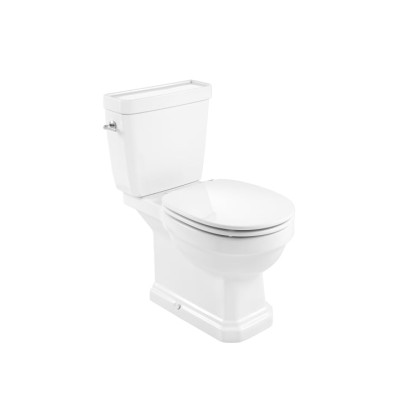 Mísa WC kombi Roca Carmen Vario RIMLESS 37X67CM  BÍLÁ