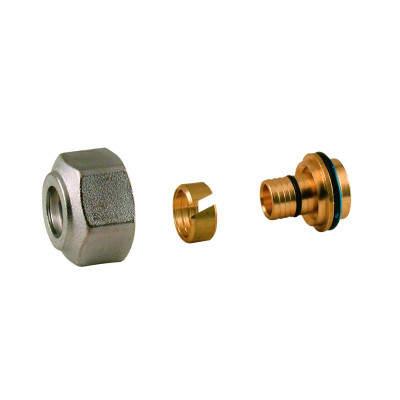 Adaptér pro UH trubky Giacomini 18X(18X2,5) CHROM (25/250)