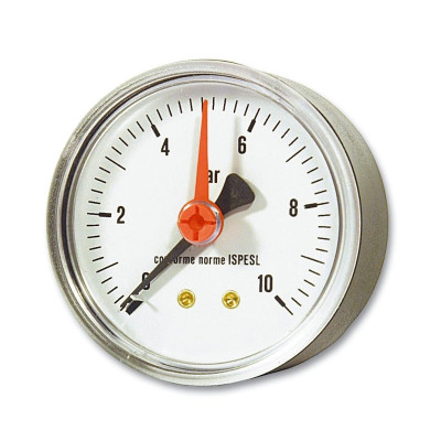 Manometr axiální Ivar MA 50 1/4˝PR.50MM ZADNÍ 0-10BAR