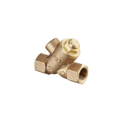 Ventil zpětný vnitřní FKM Oventrop DN15, RP 1/2˝, PN25 BRONZ/MOSAZ