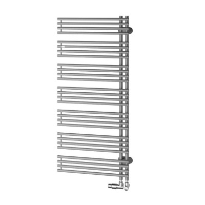 Těleso koupelnové trubkové Kermi Diveo 1700X600MM PRAVÉ STŘED STŘÍBRNÁ
