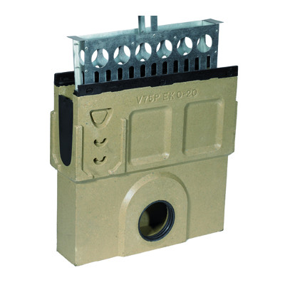 Vpust ACO PowerDrain V125P H550 TĚSNÝ ODTOK DN150/0.5M