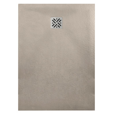Vanička sprchová mineralite Ronal Dune 250X90X3CM BETONOVĚ ŠEDÁ