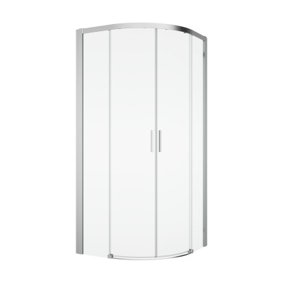 Kout posuvný Ronal Top-Line S 1/4-kruh R550 100X200CM ELOX MATNÝ/ČIRÉ