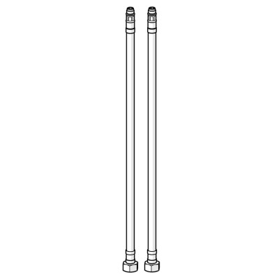 Hadička flexibilní Oras L=375MM, G3/8˝-M10X1 (2PCS)