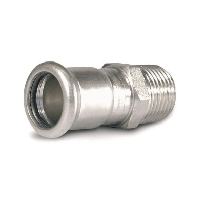 Přechodka vnější závit Press Ivar IVN81 54X6/4˝ NEREZ/EPDM (BAL.4)