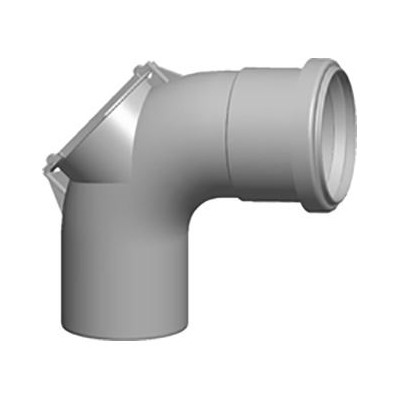 Koleno revizní Wolf DN110/90°