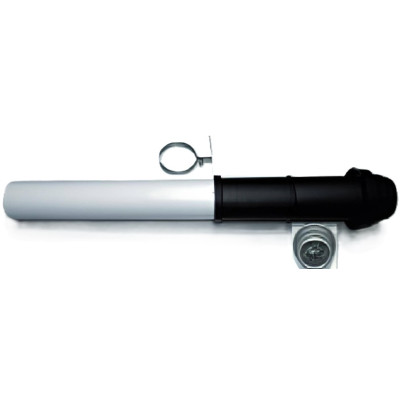 Sestava komínová Protherm odkouření PR.80/125MM, L=1M, ČERNÁ