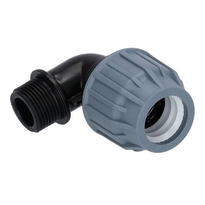 Koleno vnější závit Plano PP-S 50X2˝-90°  (BALENÍ 10 KS)
