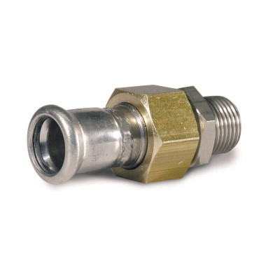 Šroubení připojovací vnější Press IVAR IVN64 35X5/4˝ NEREZ/EPDM(4)